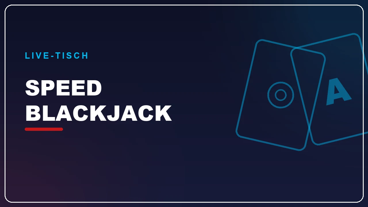 Speed Blackjack von Evolution