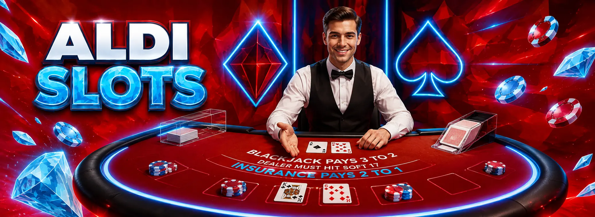 Live-Tische bei Aldi Slots — Roulette, Blackjack und Shows